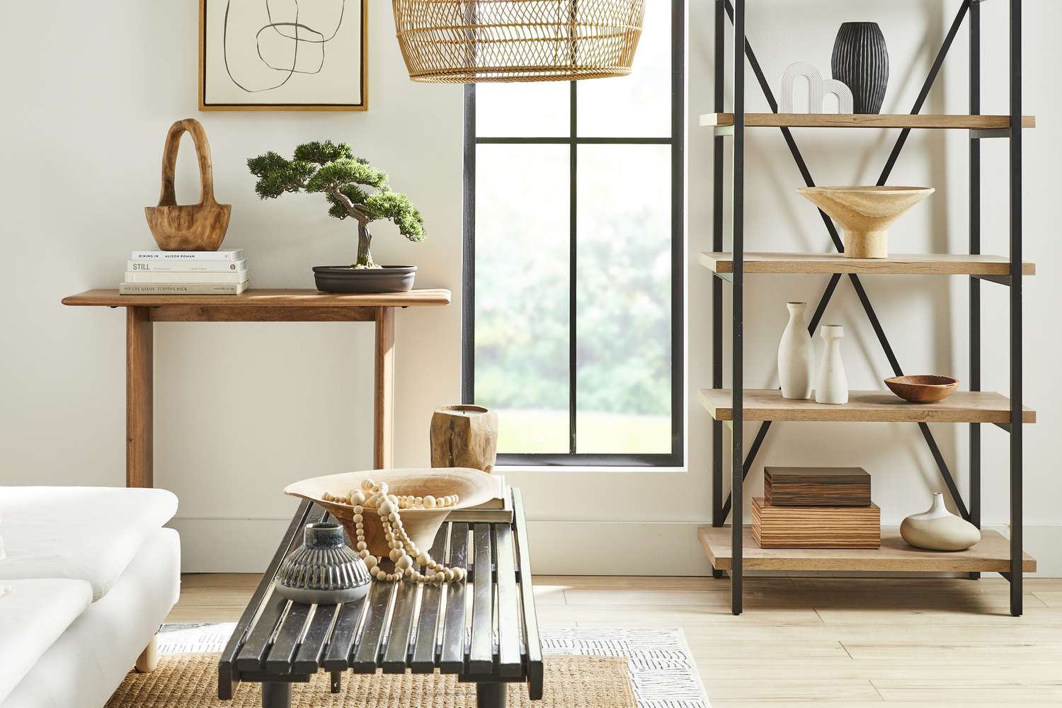Alles, was Sie über Japandi Interior Design wissen müssen 14 Ein Interieur mit Japandi-Elementen in Design und Dekor