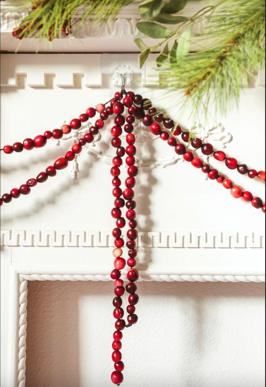 weihnachten cranberry girlande ideen
