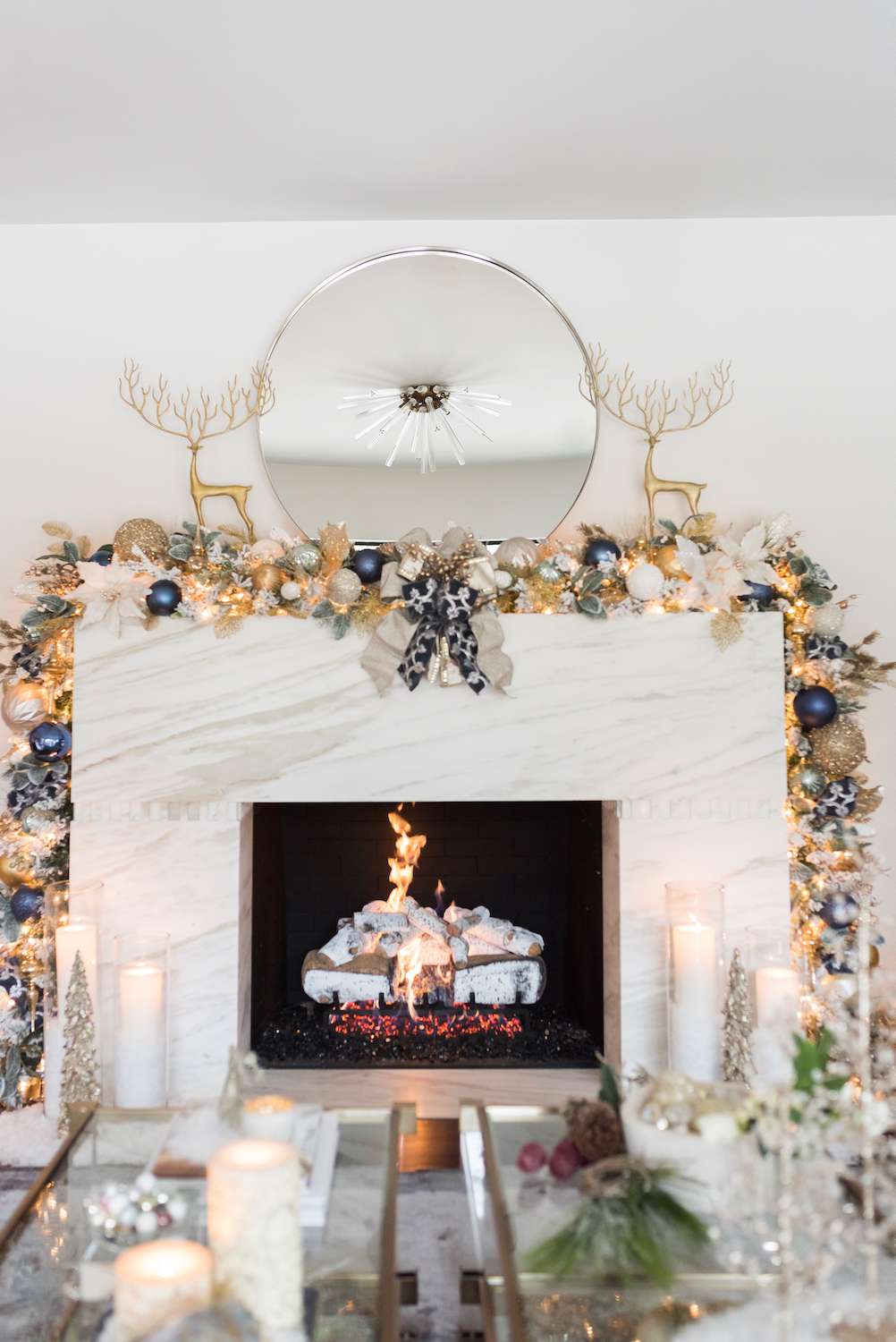 moderne weihnachtsgirlande ideen