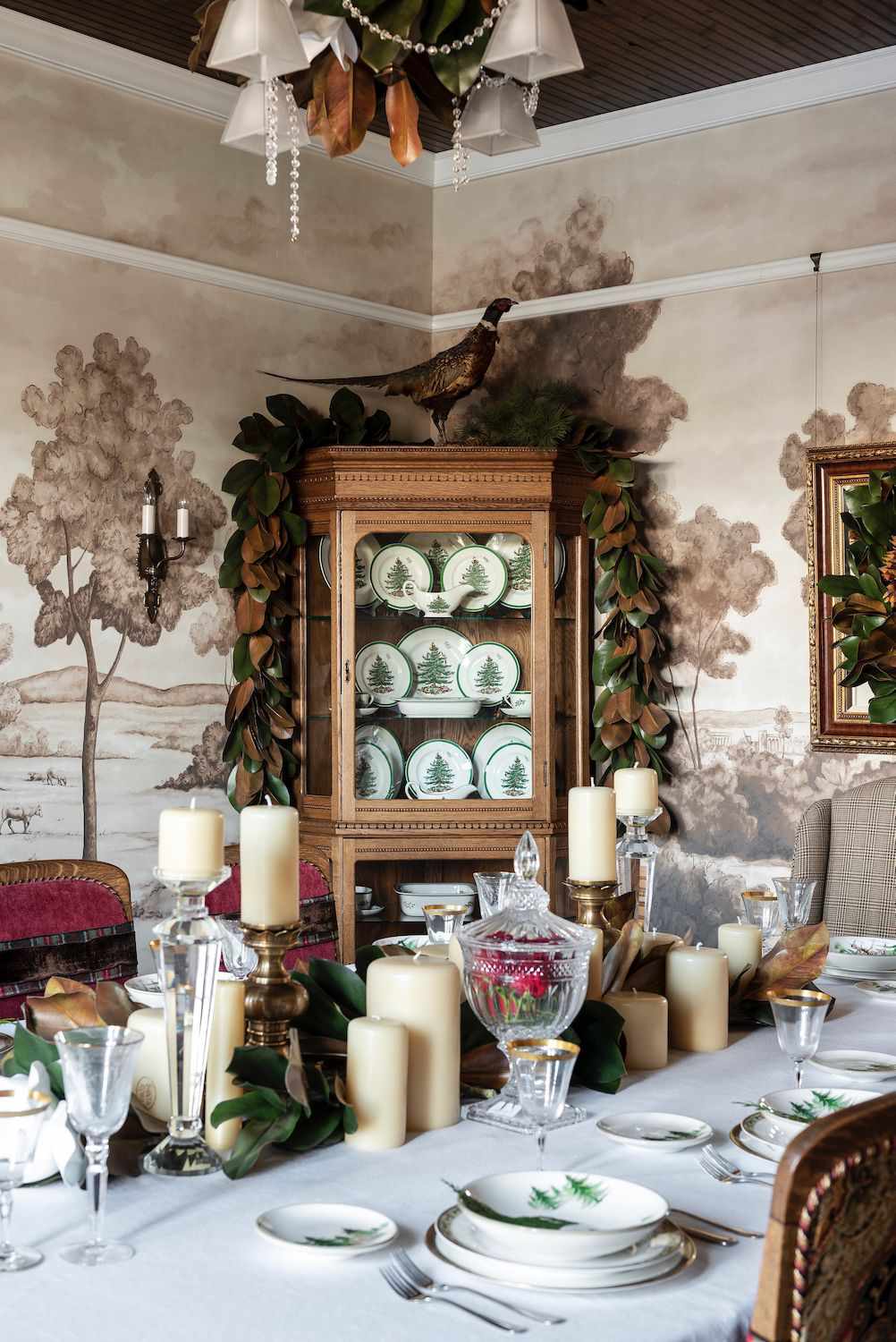 Esszimmer-Weihnachtsgirlande