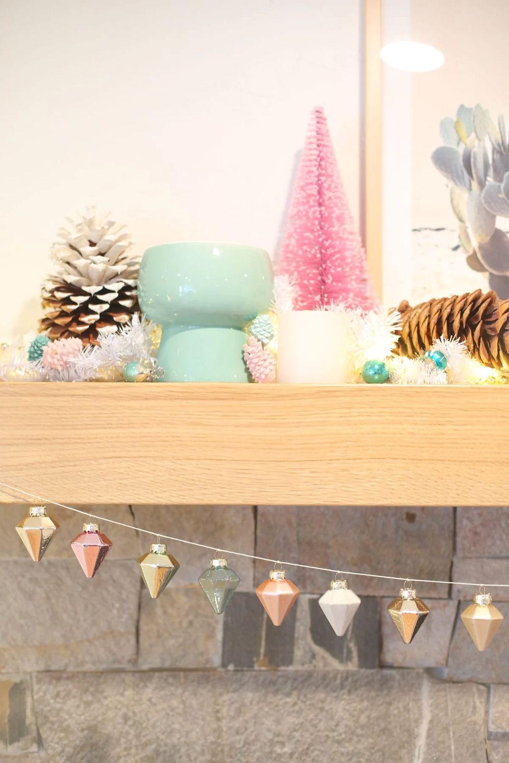 diy weihnachten ornament girlande