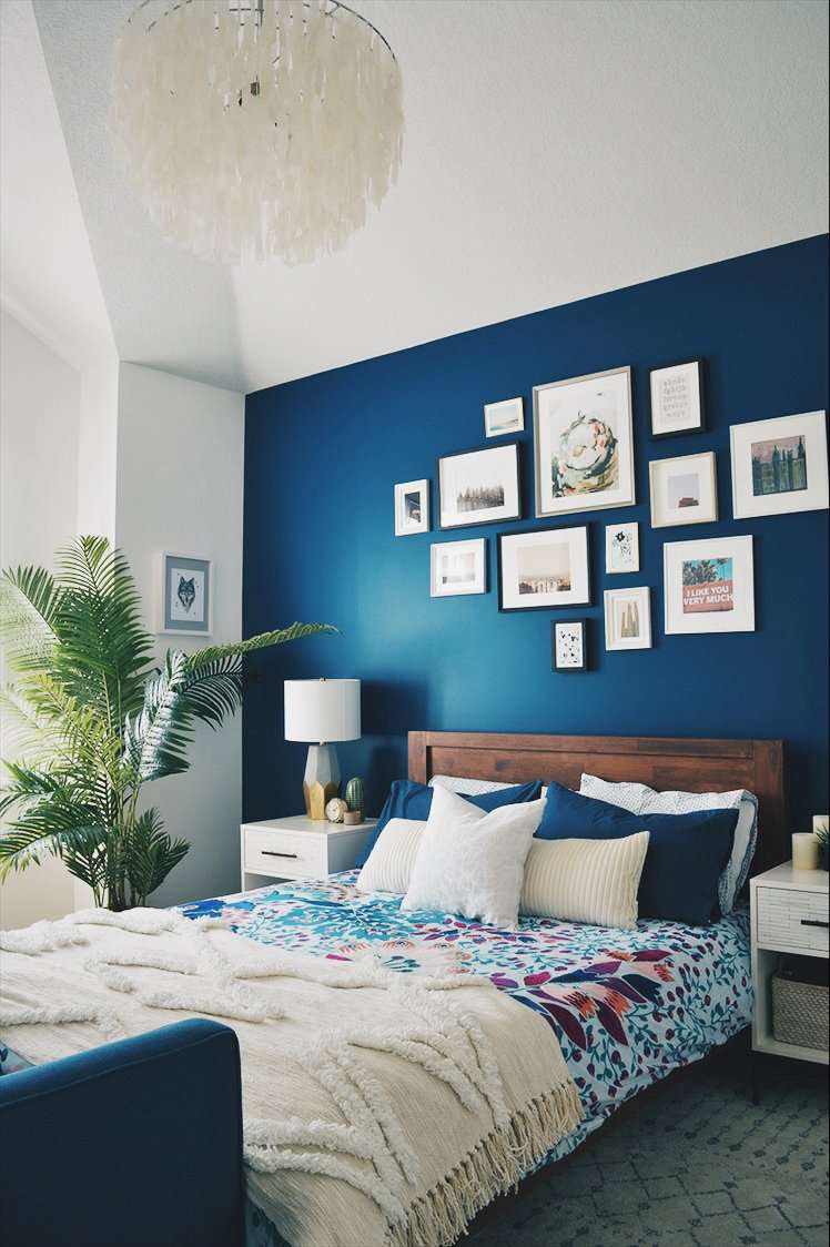 Schlafzimmer-Galeriewand