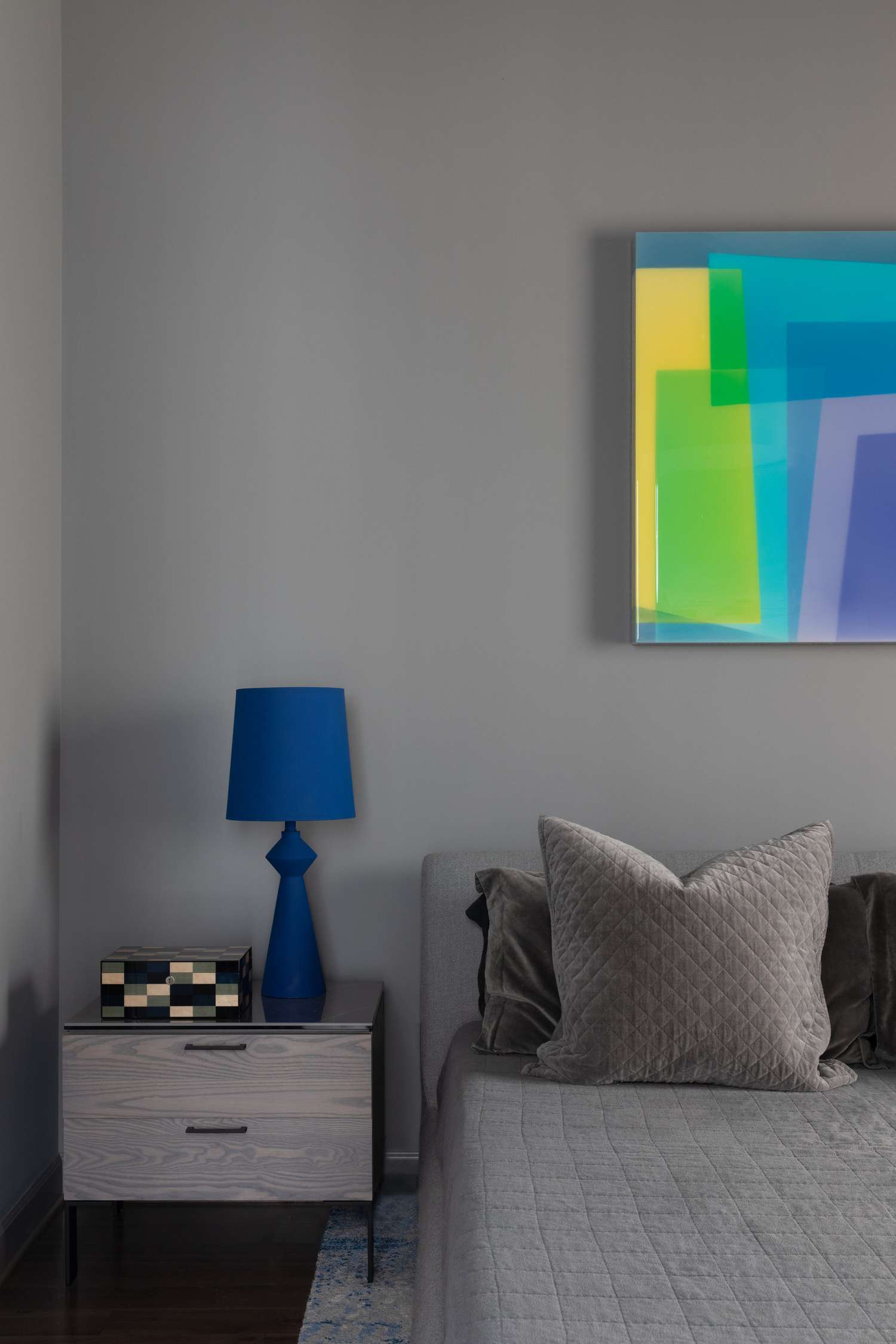 neon abstrakte wandkunst