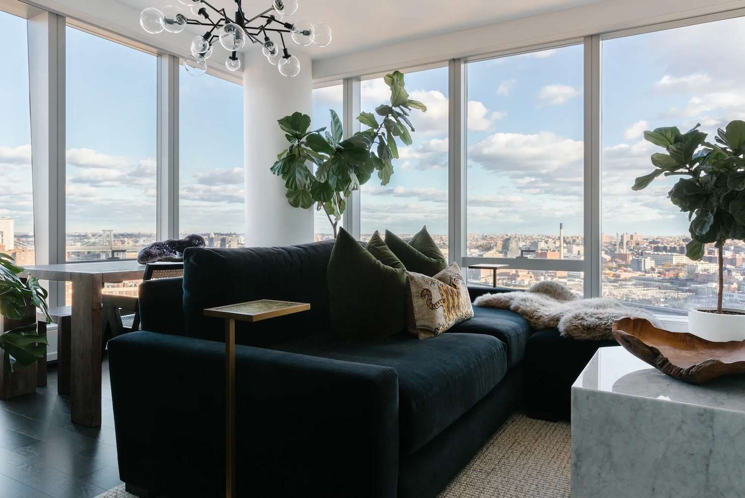 minimalistisches wohnzimmer