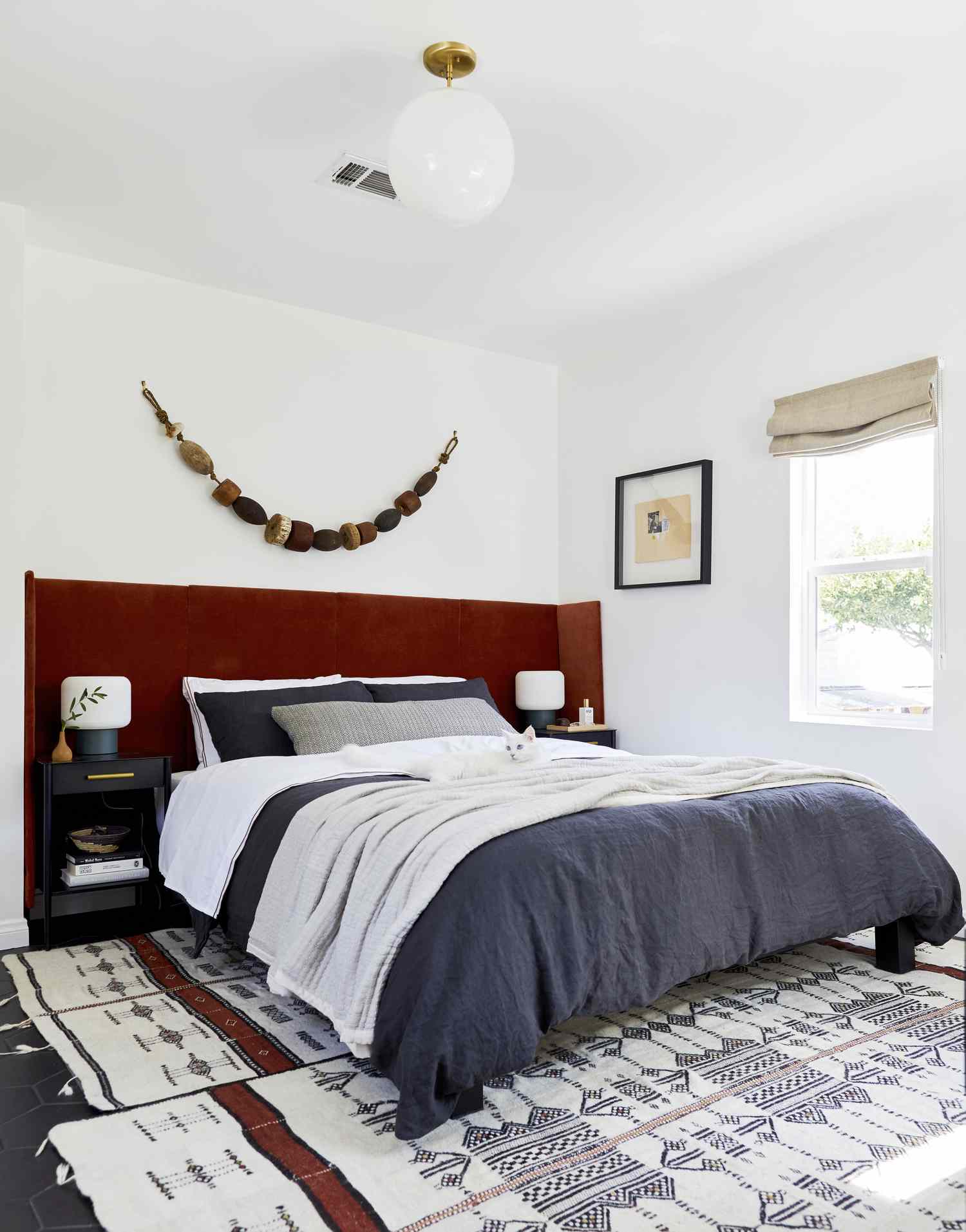   doppelte schlafzimmer teppiche ideen