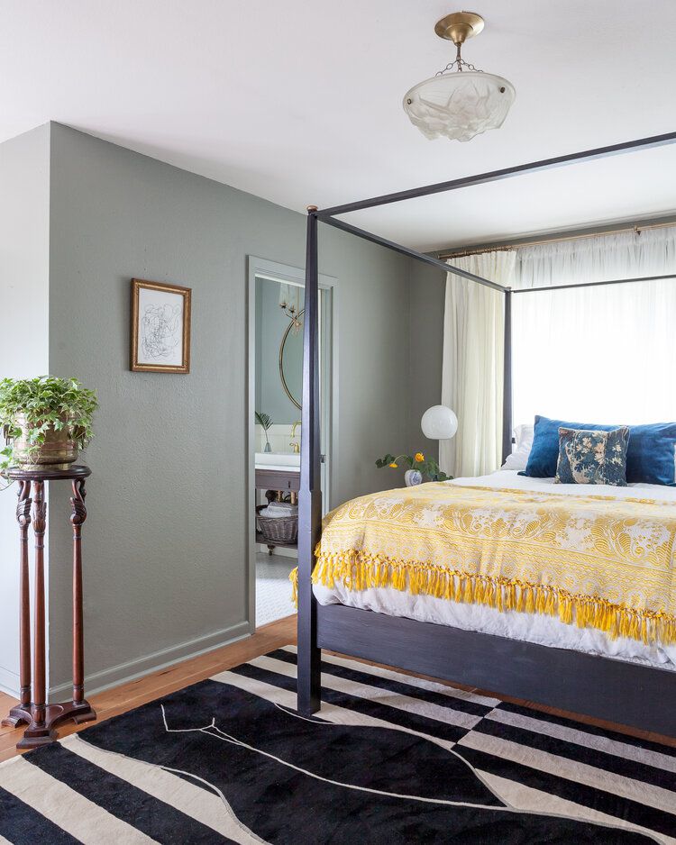 Schlafzimmer Teppiche Ideen Platzierung