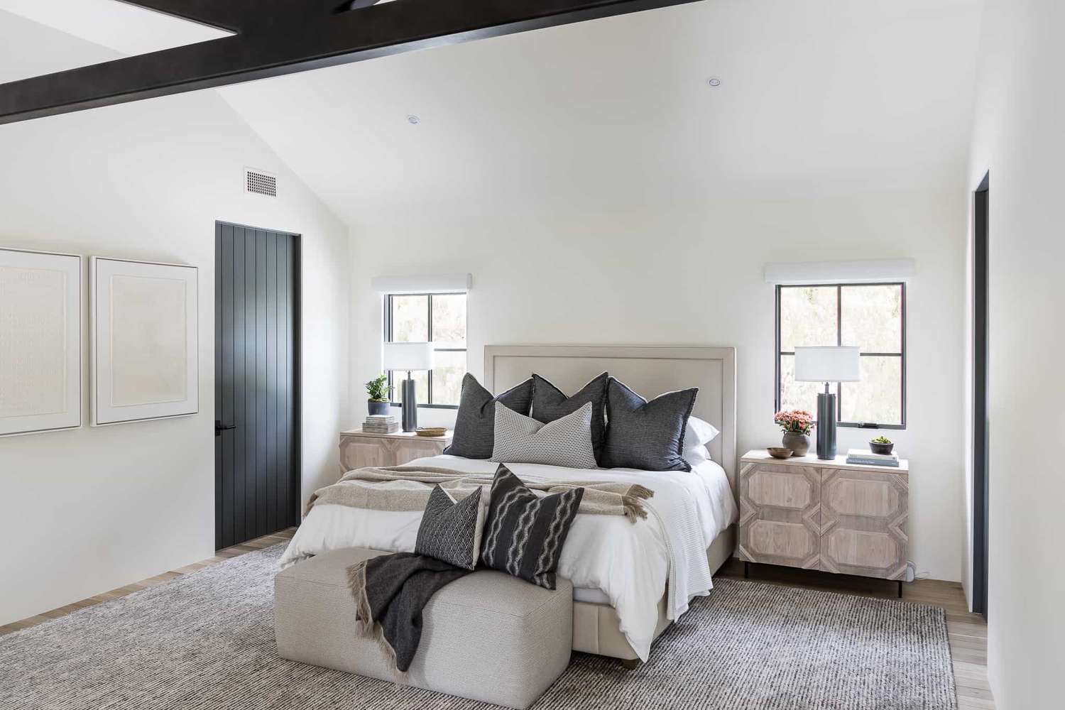 48 Schlafzimmer-Ideen für die Küste, die Sie begeistern werden 10 Modernes Schlafzimmer im Küstenstil