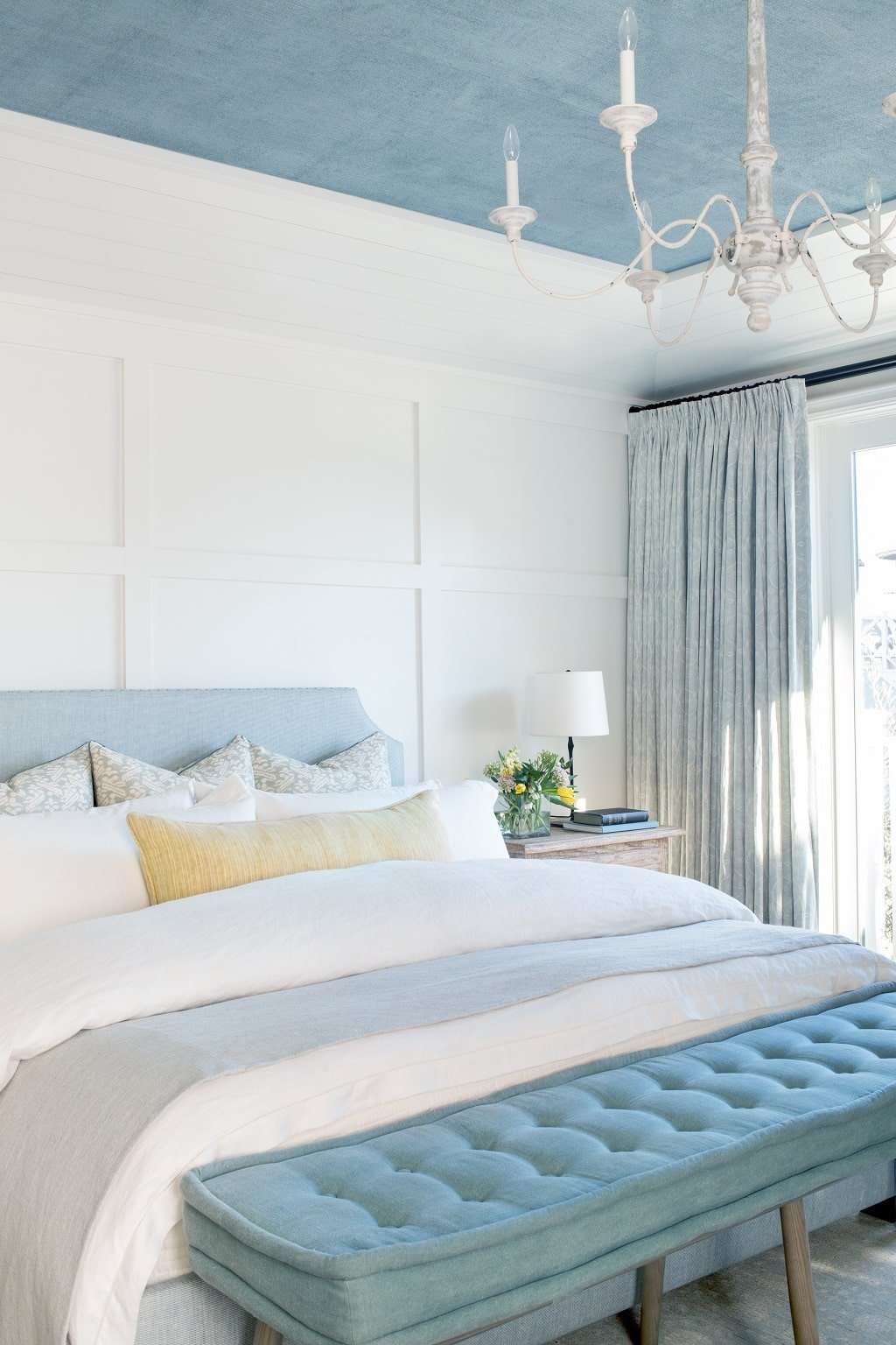 48 Schlafzimmer-Ideen für die Küste, die Sie begeistern werden 38 Deko-Ideen für Schlafzimmer im Küstenstil
