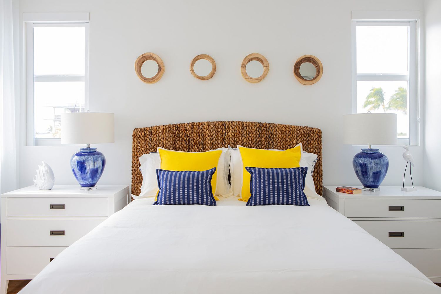 48 Schlafzimmer-Ideen für die Küste, die Sie begeistern werden 88 farbenfrohe Ideen für ein Schlafzimmer im Küstenbereich