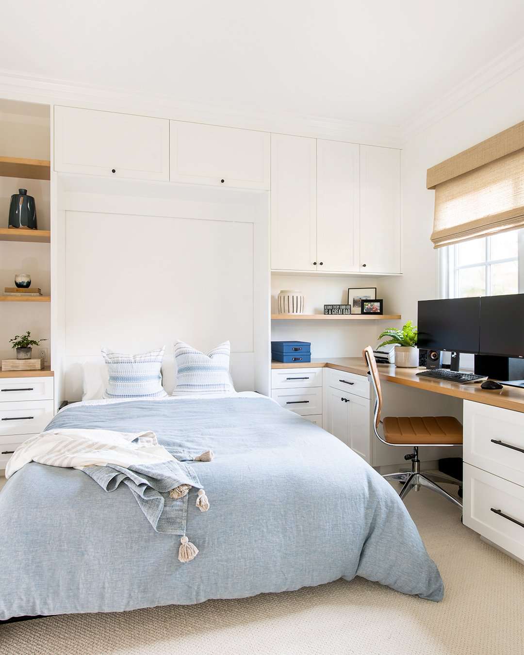 48 Schlafzimmer-Ideen für die Küste, die Sie begeistern werden 84 Ideen für ein Gästezimmer im Küstenstil