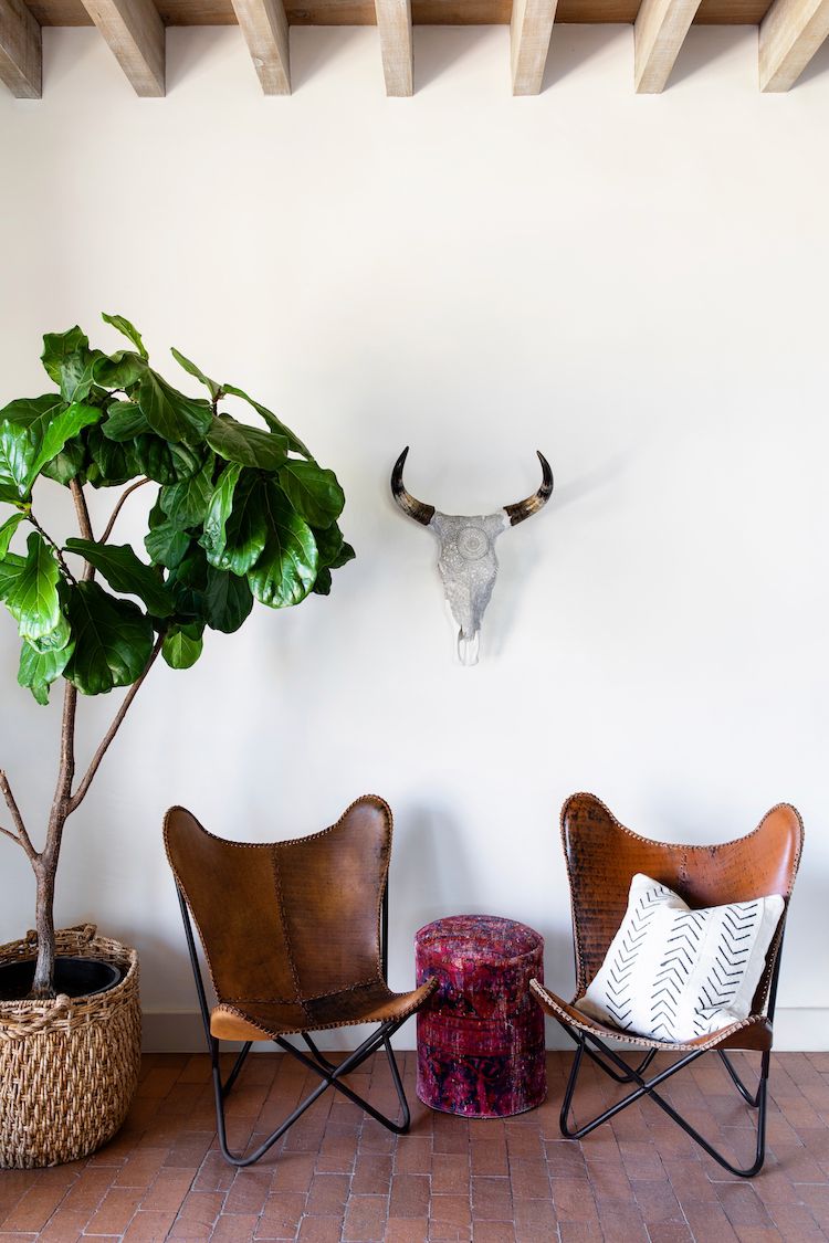 BOHO-Stil Wohnzimmer Dekor Ideen