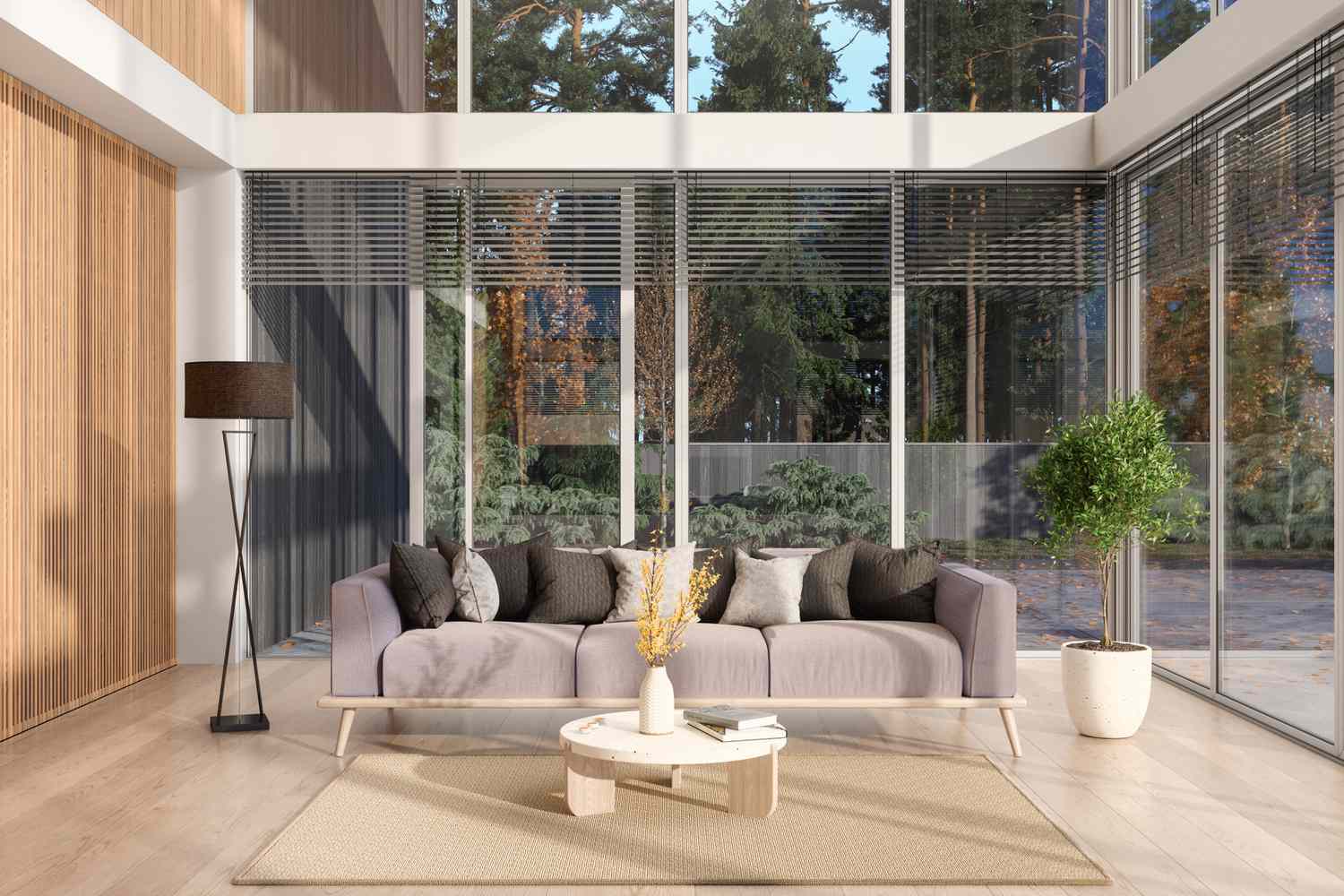 Modernes Loft Wohnzimmer 