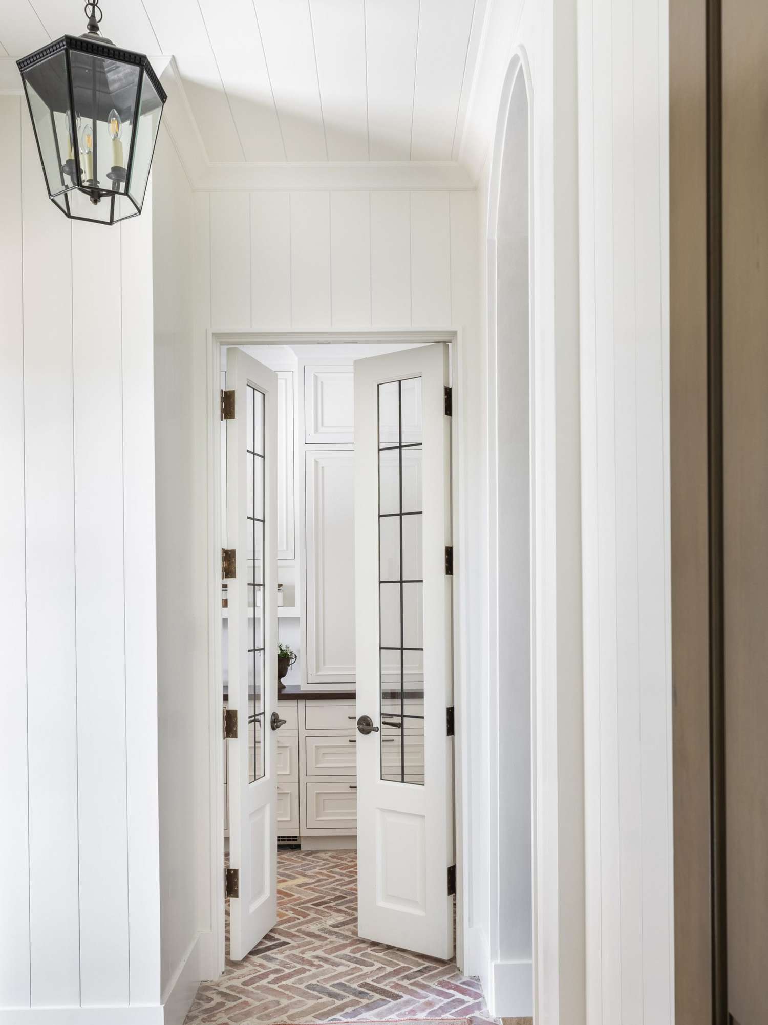 Butlers Pantry -Doppel -Tür -Ideen