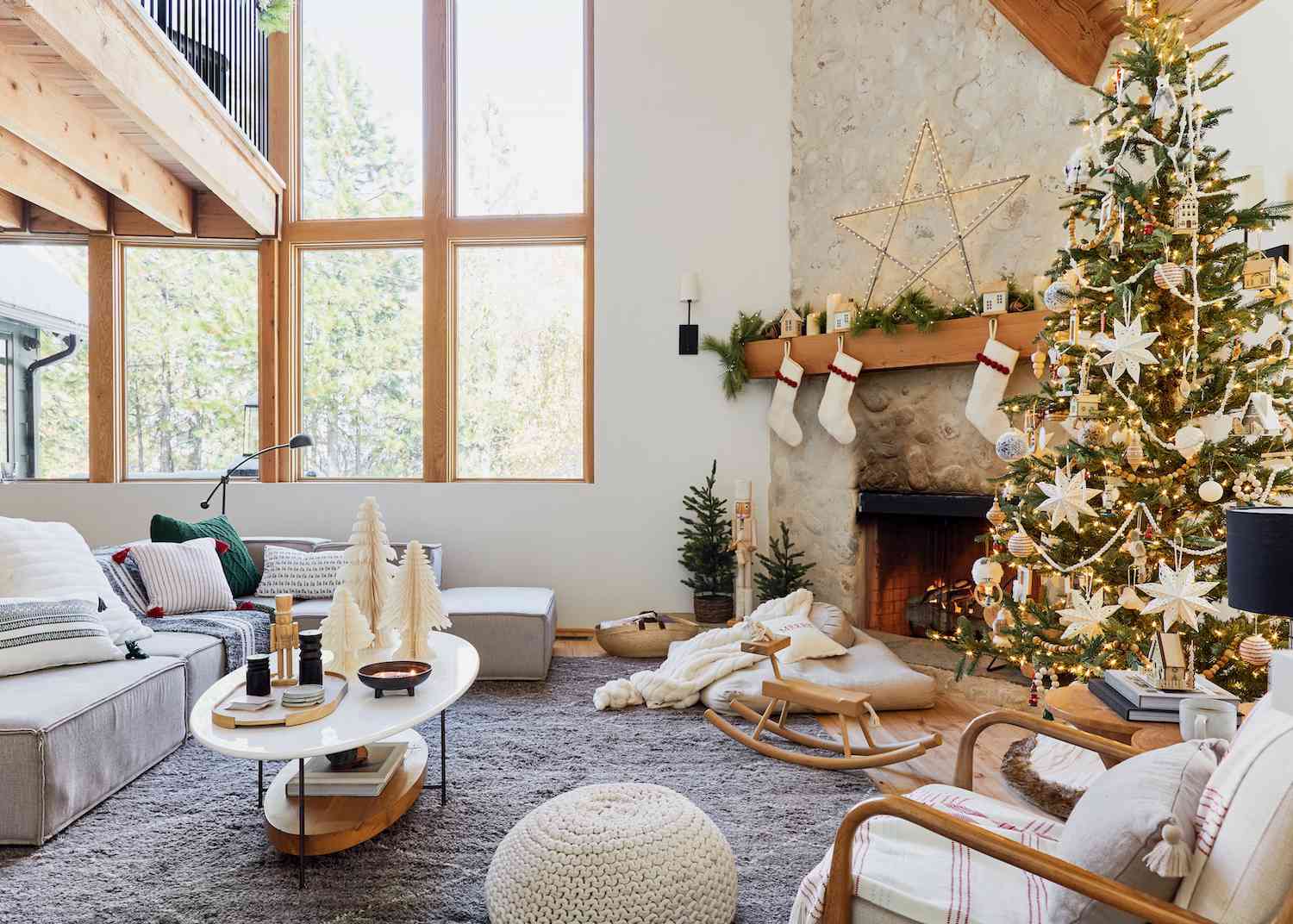 43 Rustikale Weihnachtsbaum Ideen voller Charme