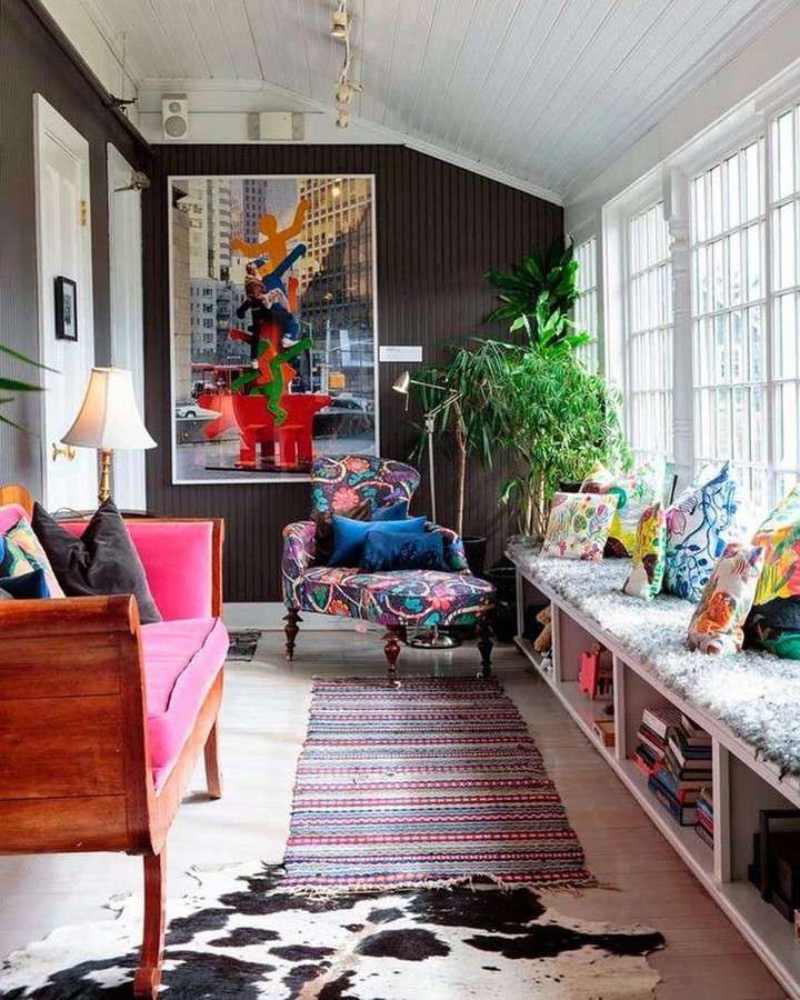 Was ist Maximalismus? Hier erfahren Sie, wie Sie maximalistisches Design erstellen 8 maximalistisches Wohnzimmer