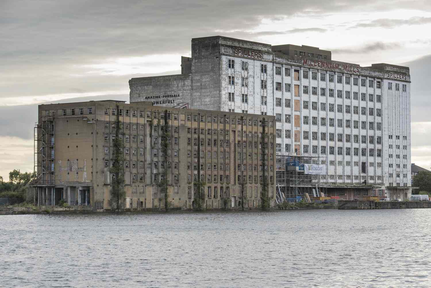Was ist Industriearchitektur? 6 Verfallenes Lagerhaus in London