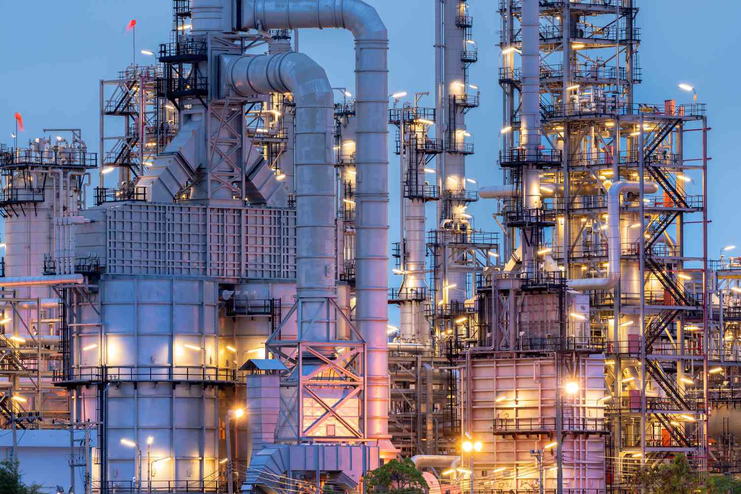 Was ist Industriearchitektur? 10 Ölraffinerie