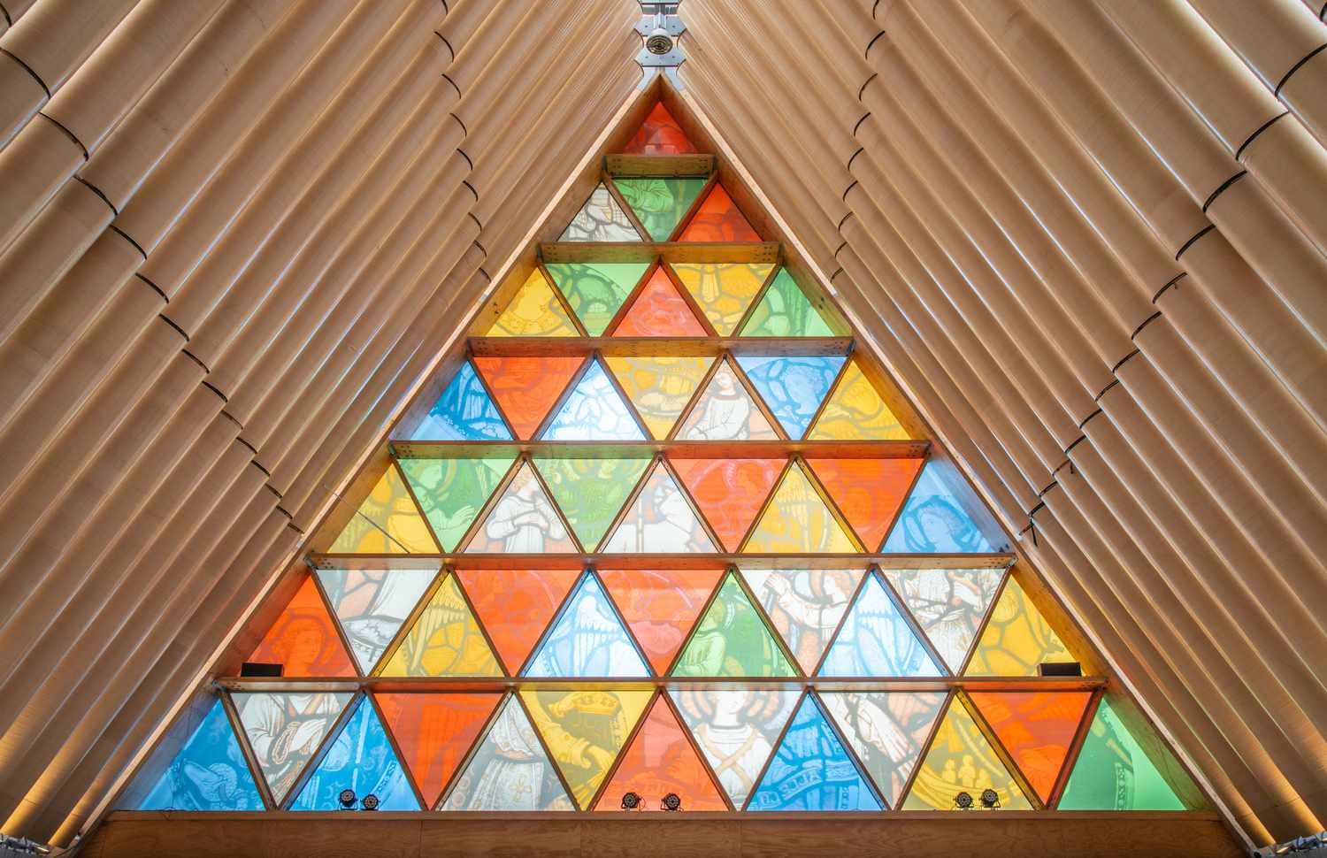 Was ist nachhaltige Architektur? 6 Pappkathedrale von Shigeru Ban