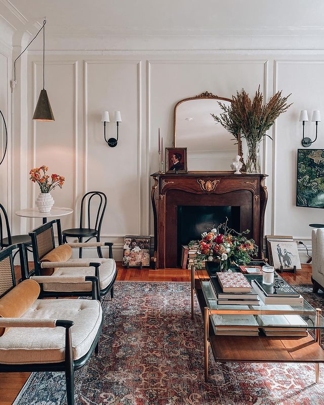 Bistrotisch in der Wohnung