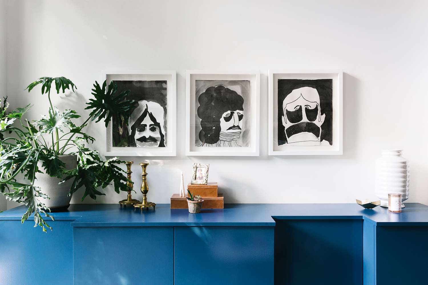Sideboard-Dekorideen, Kunstserie