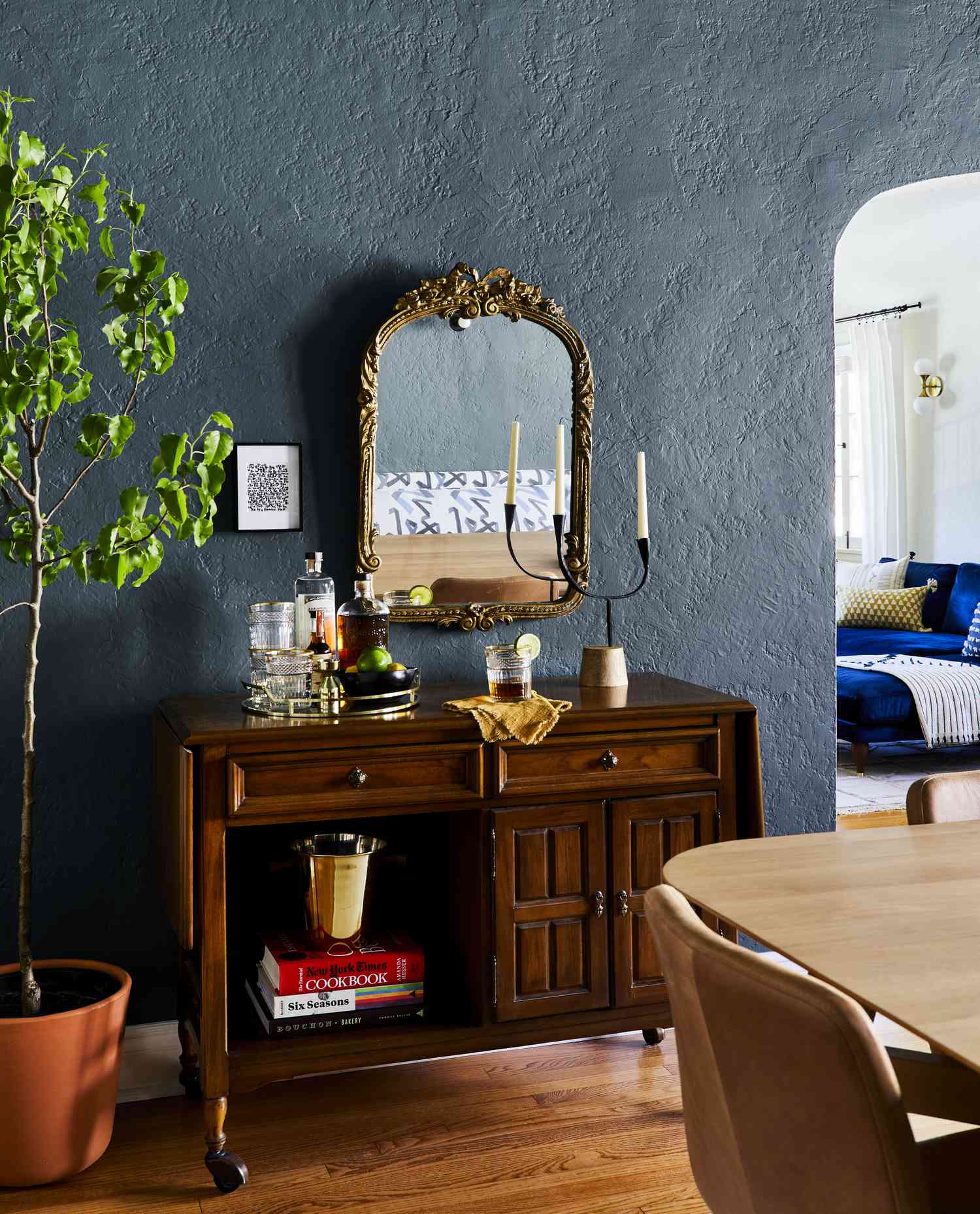Sideboard-Dekorideen, Spiegel