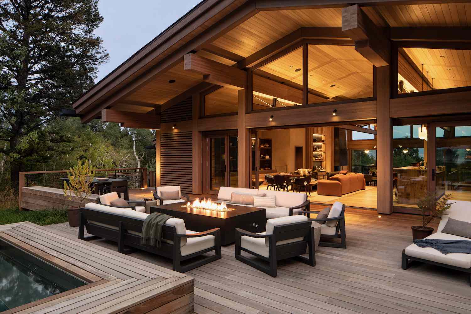 luxury fire pit ideas