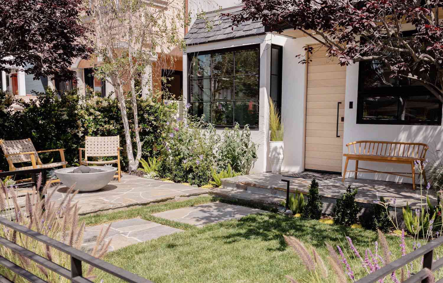 front yard fire pit ideas