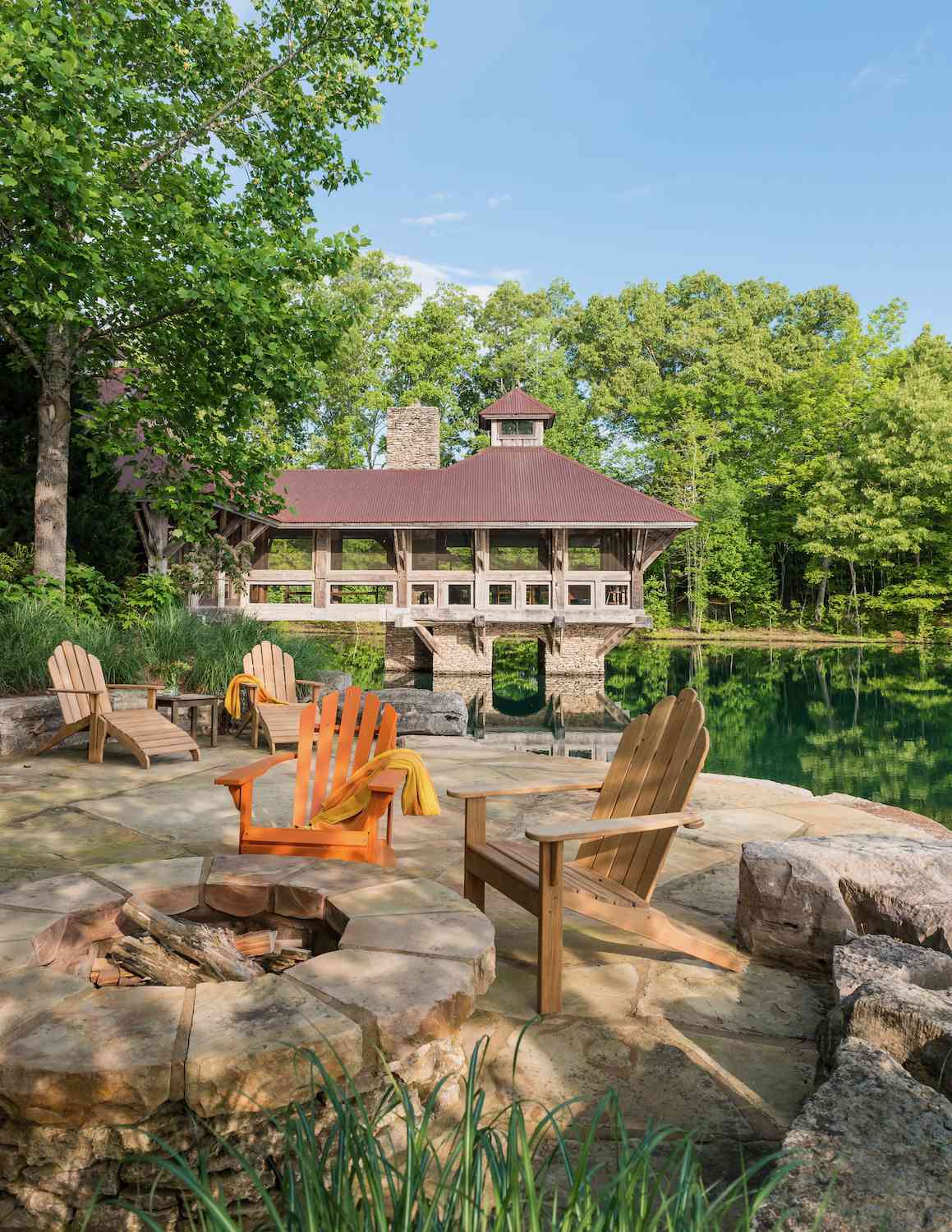 organic fire pit ideas