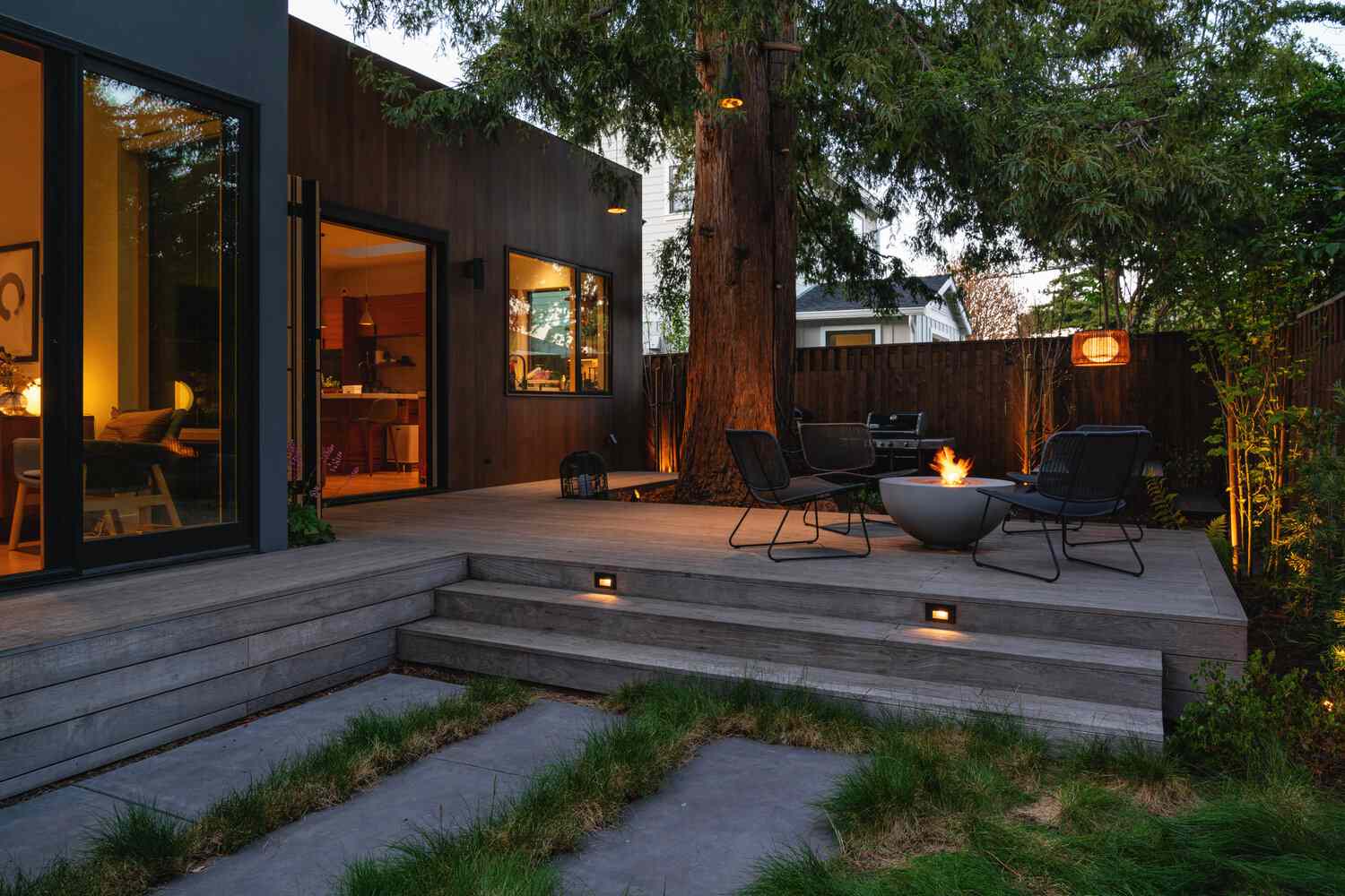 small backyard fire pit ideas