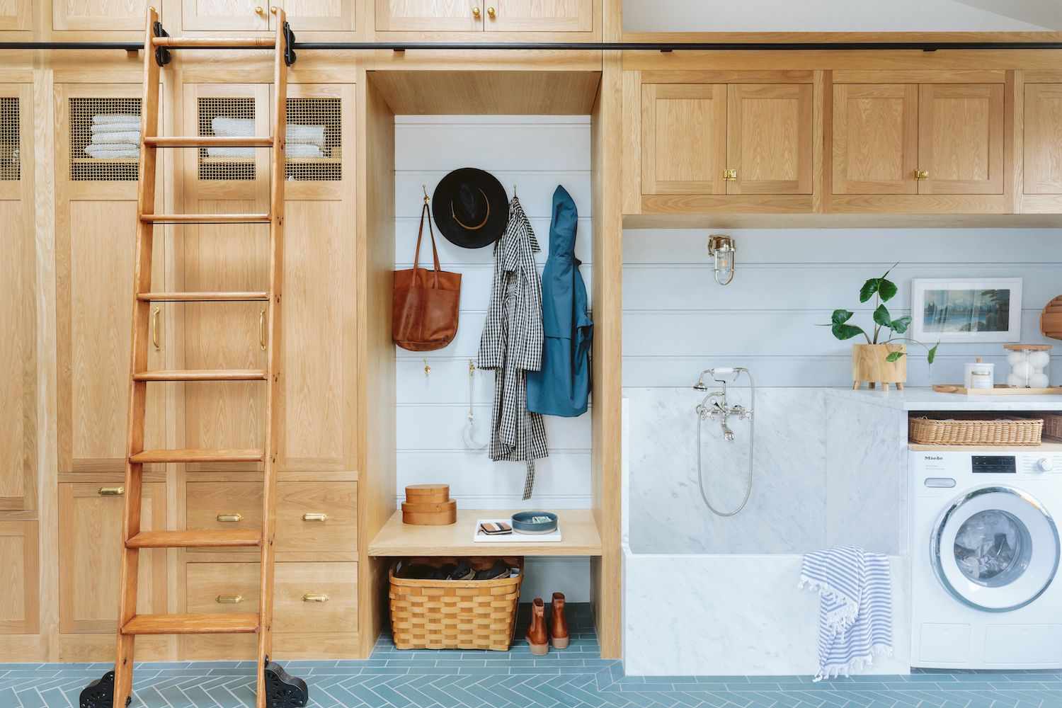 Ideen für Mudroom-Aufbewahrungsschränke