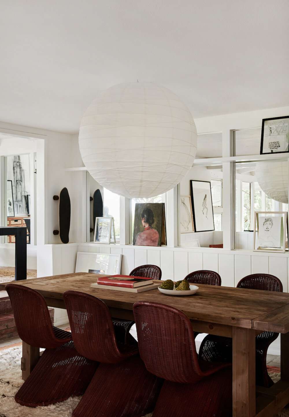 Rustikales Boho-Esszimmer