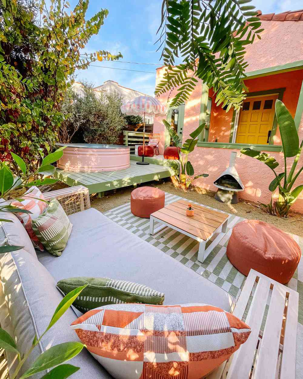 small backyard stock tank pool ideas
