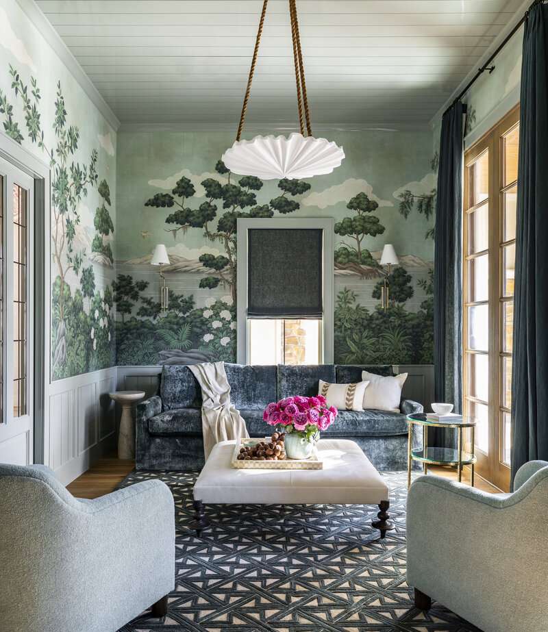 7 Leichte Möglichkeiten, um ein kleines Wohnzimmer größer aussehen zu lassen 4 Luxus Wohnzimmer Tapeten Ideen