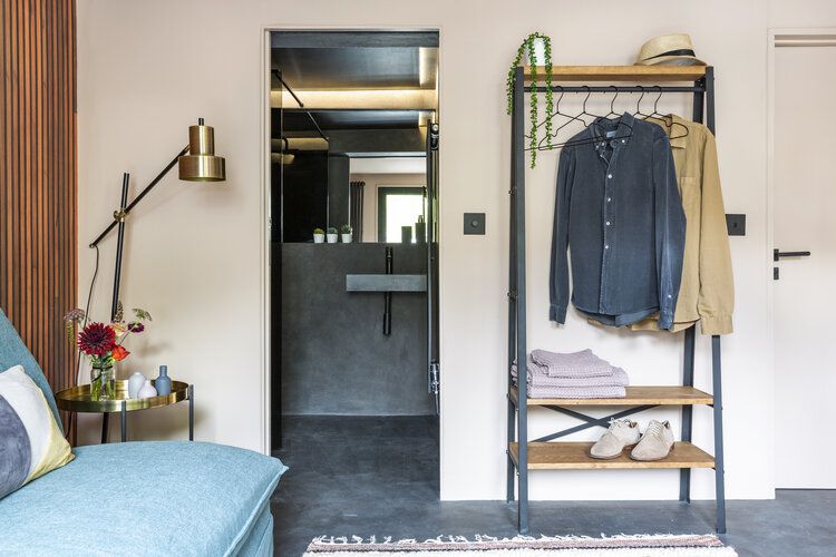 Ideen für die Gestaltung des Schlafsofas für ein kleines Schlafzimmer