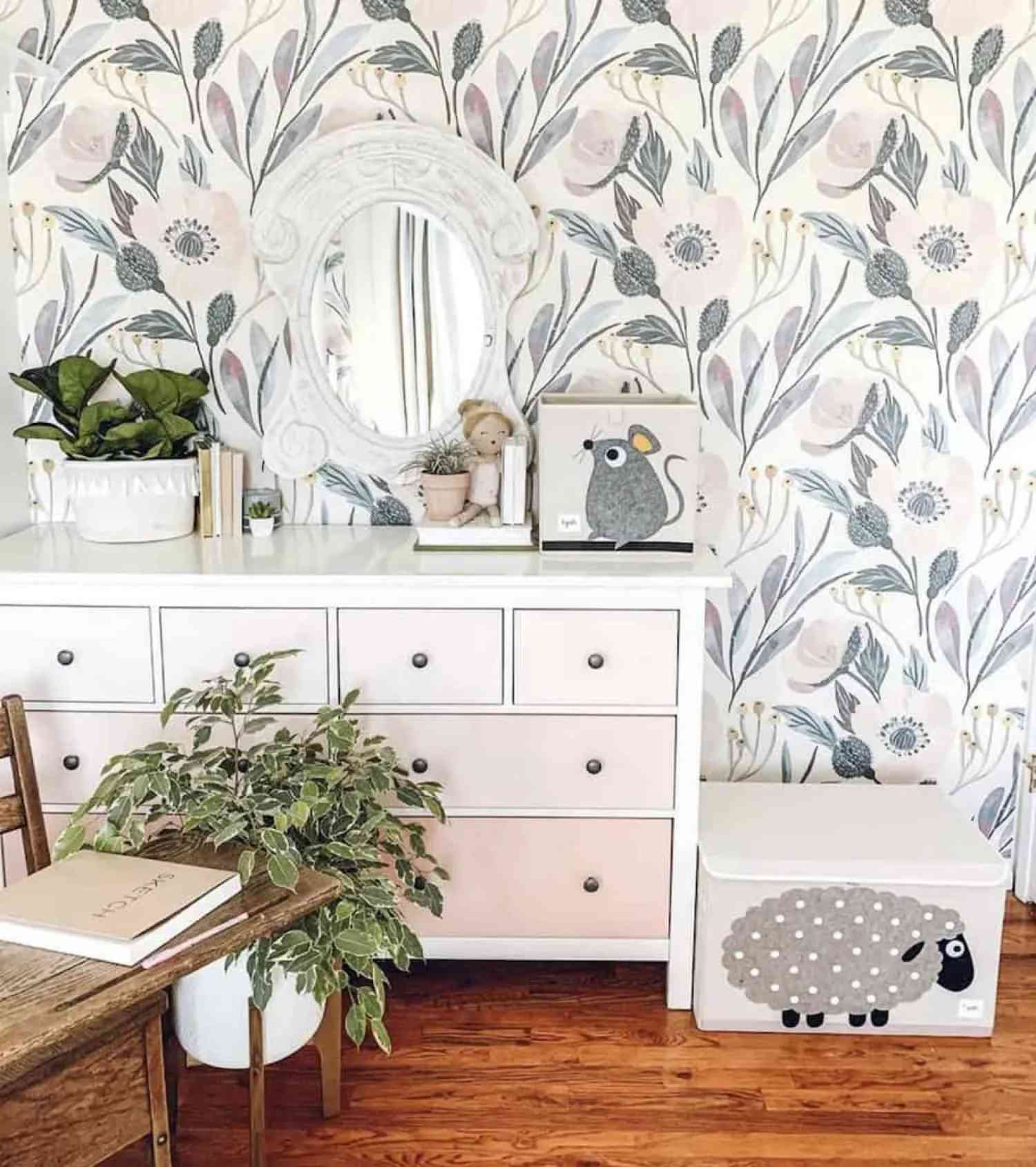 bemalte Hemnes-Kommode von Ikea