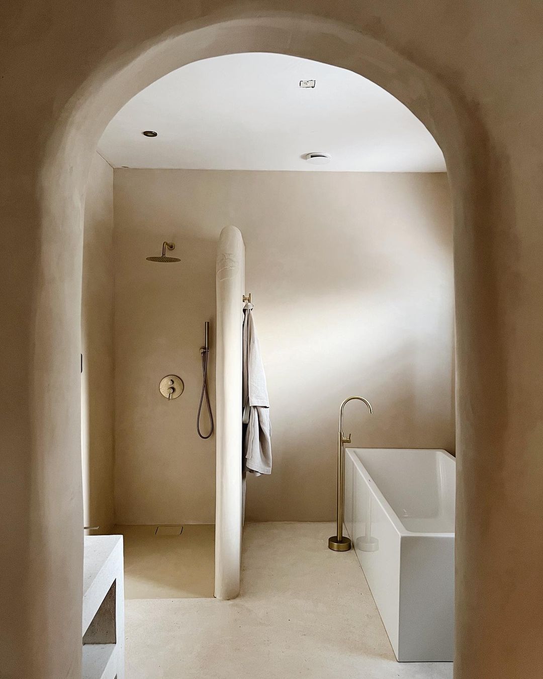 Badezimmertür