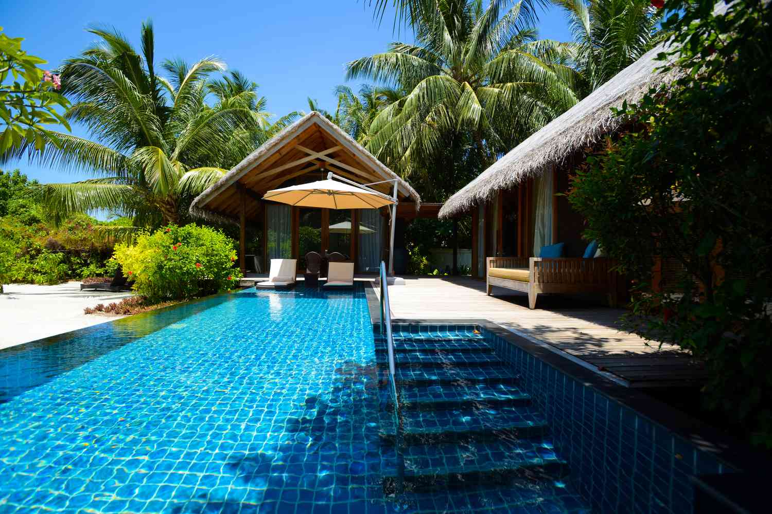 kleine Pool-Cabana