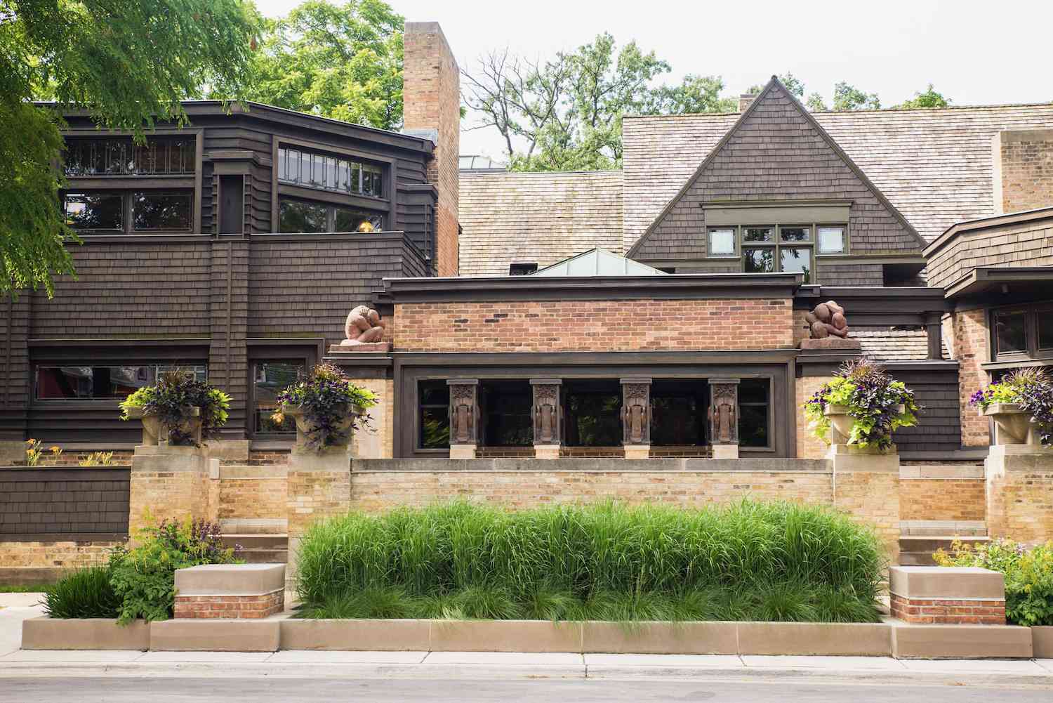 Haus und Atelier von Frank Lloyd Wright in Oak Park, Illinois