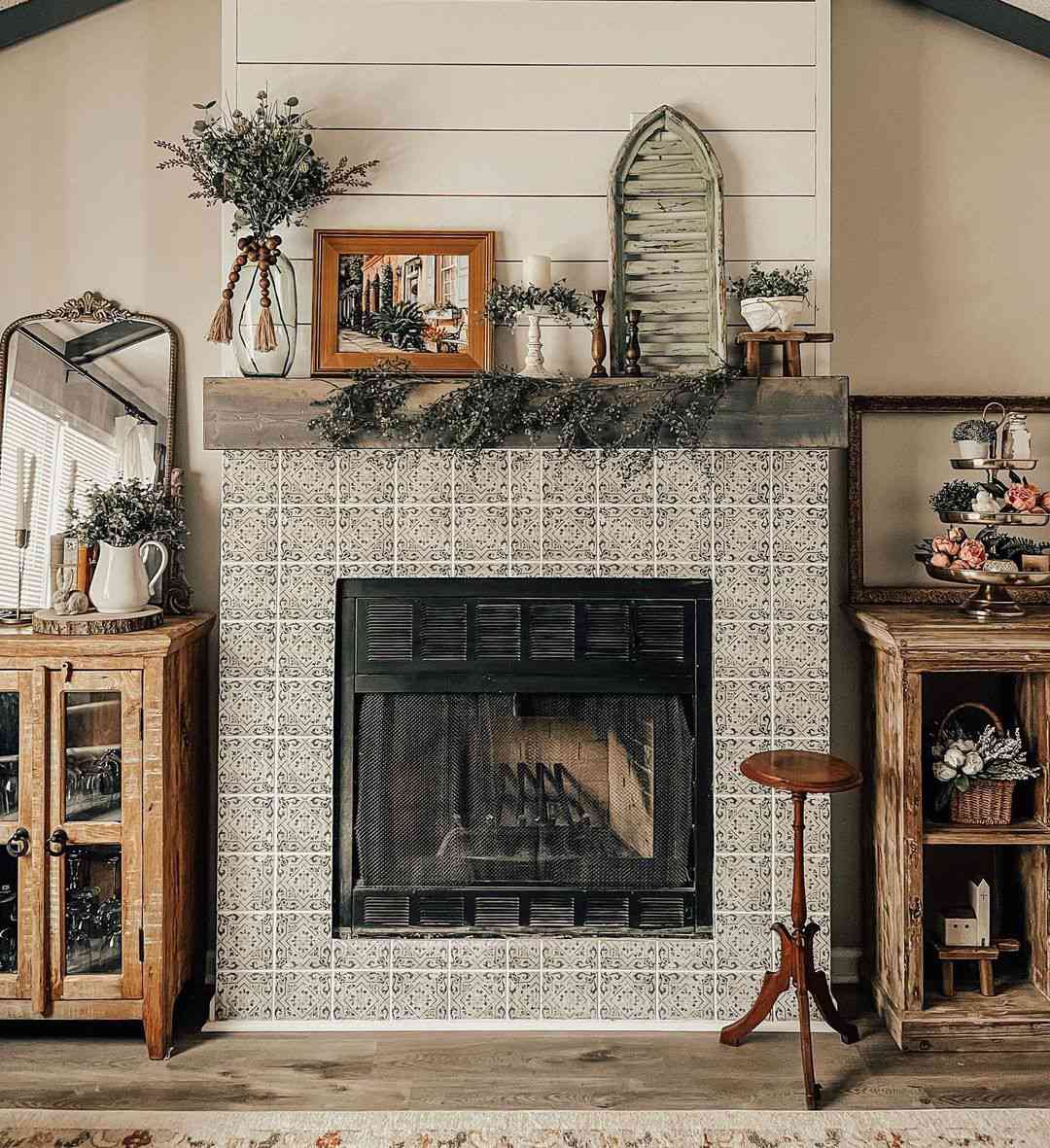 Cottagecore-Kamin