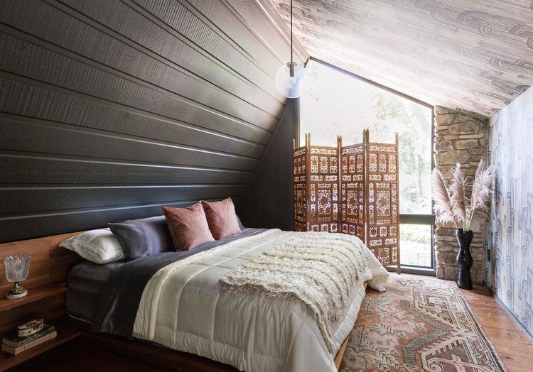 Rustic bedroom