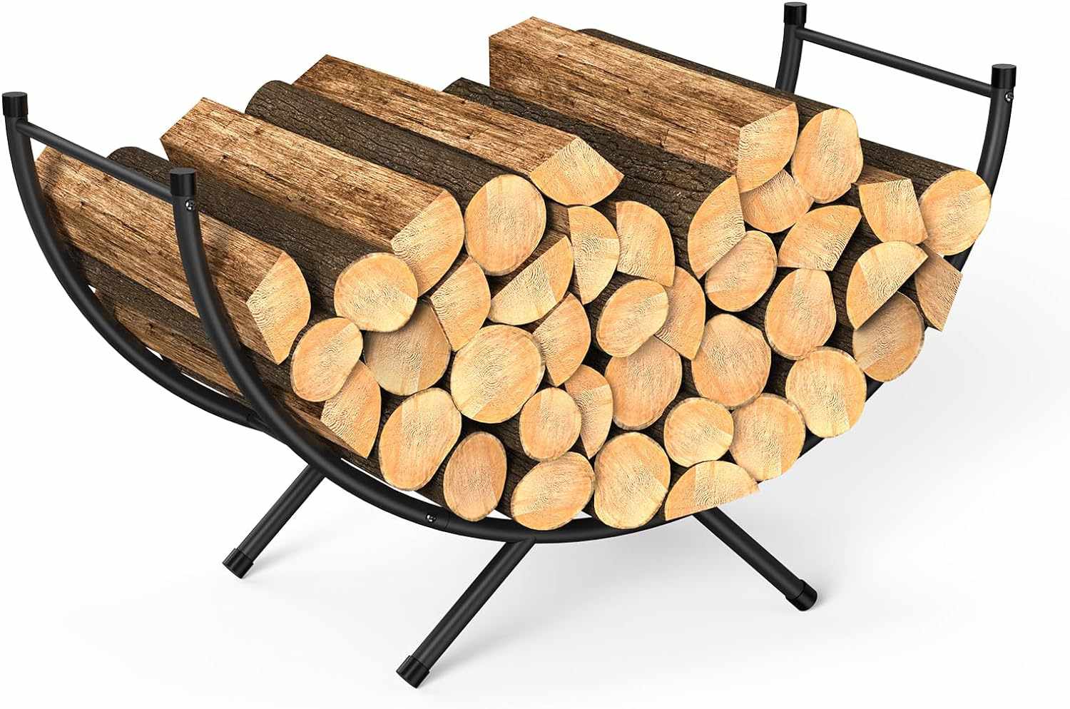 14 Amazon verhandelt, um einen Hinterhof für den Herbst zu verwandeln - wie diese Feuerstelle unter 50 US -Dollar 16 Brennholzhalter