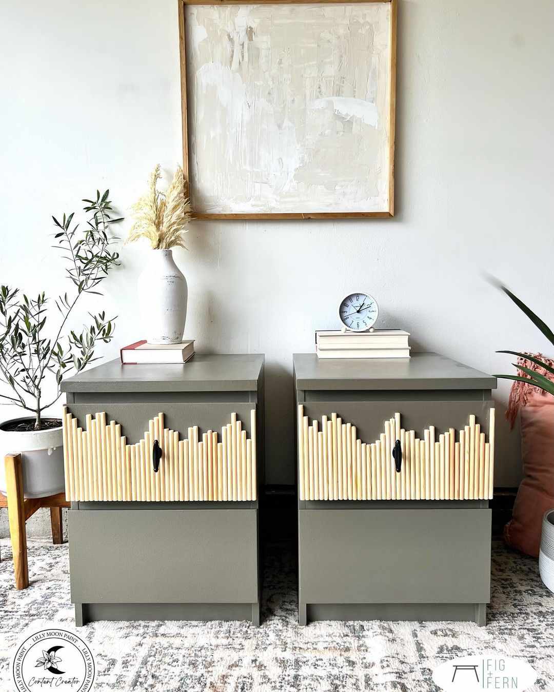 IKEA Malm Nachttisch zum Umklappen