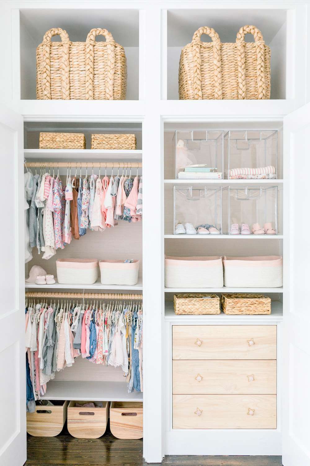 nursery dresser organization
