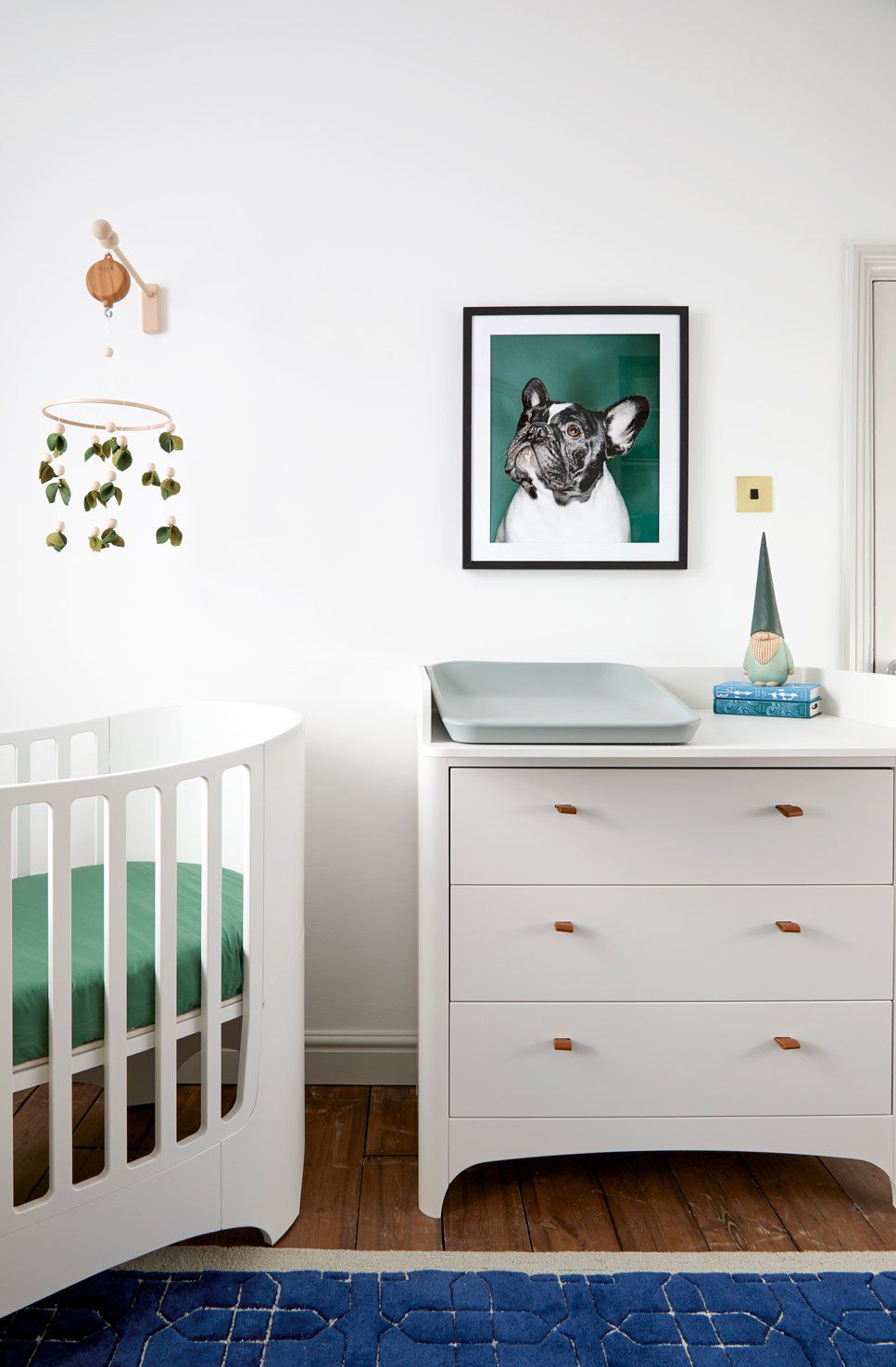 organize nursery dresser