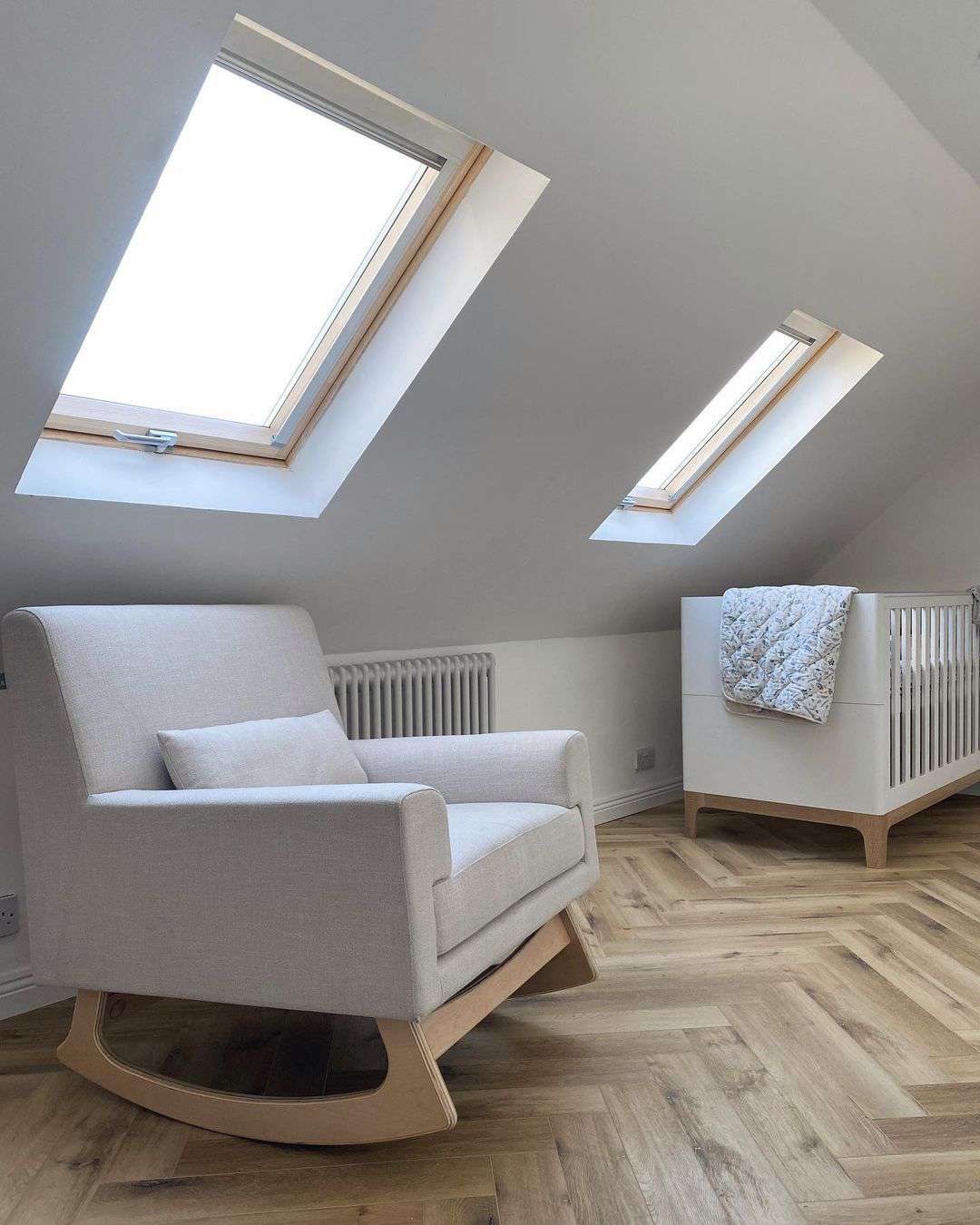 low ceiling nursery