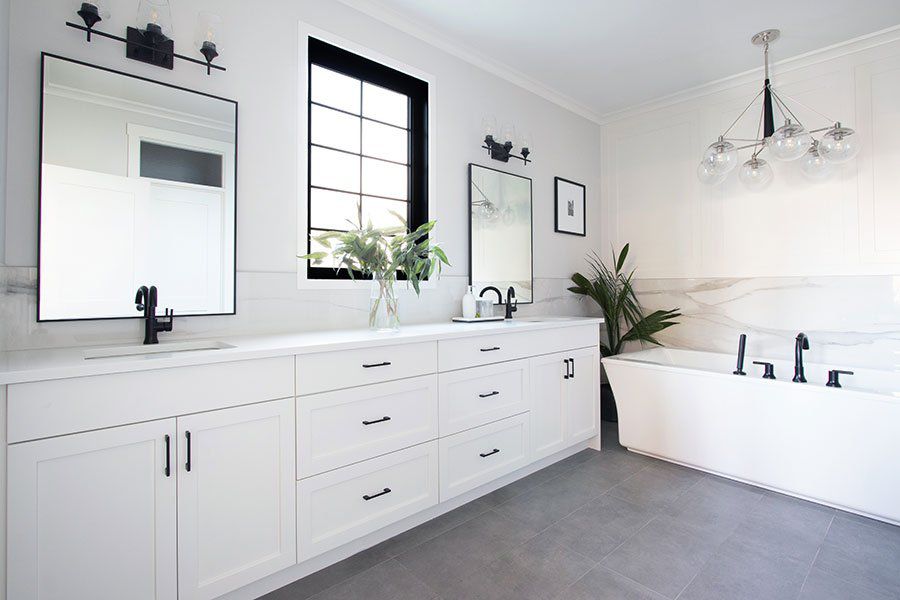 Quarz -Badezimmer -Waining