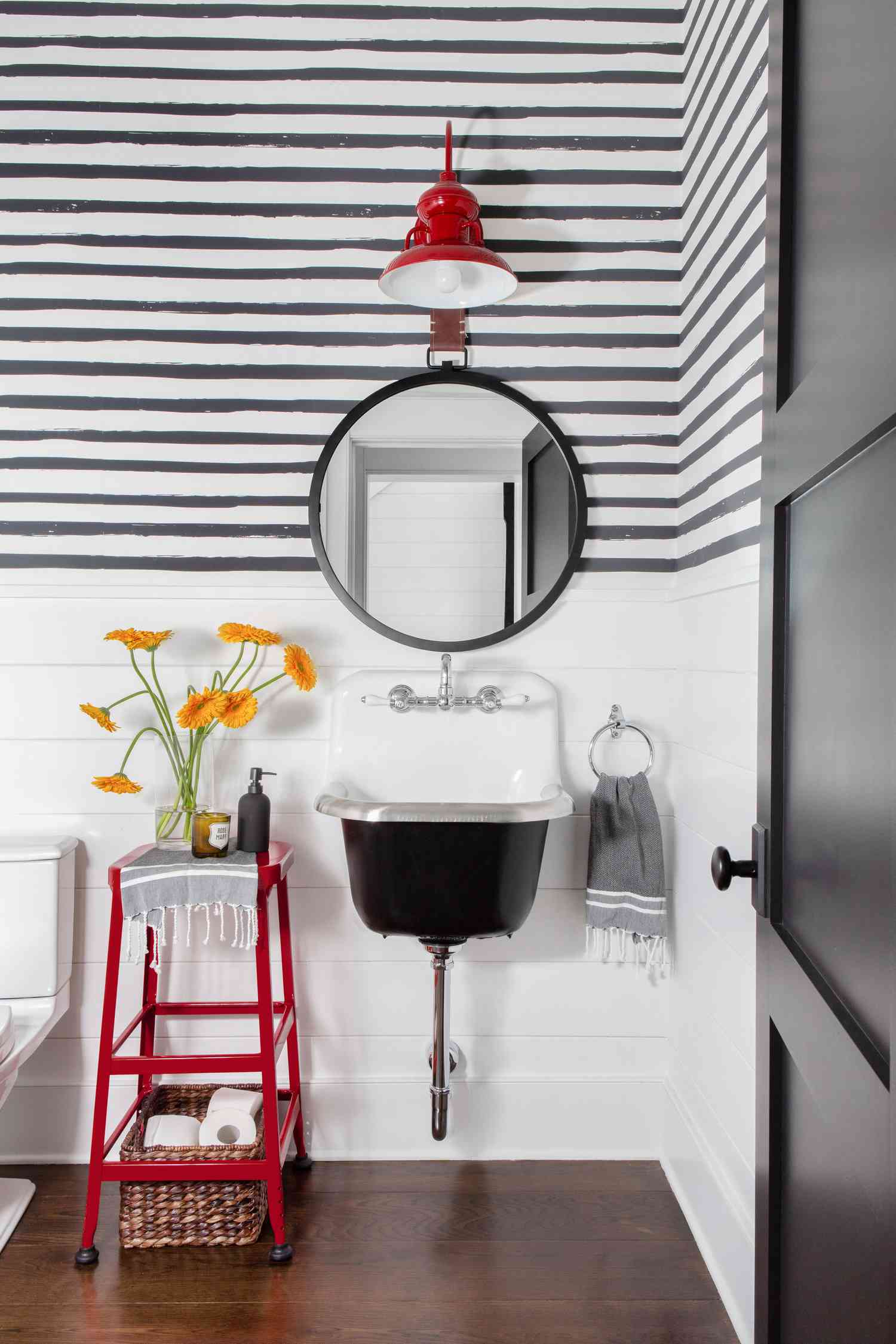 Shiplap Badezimmer -Waining 