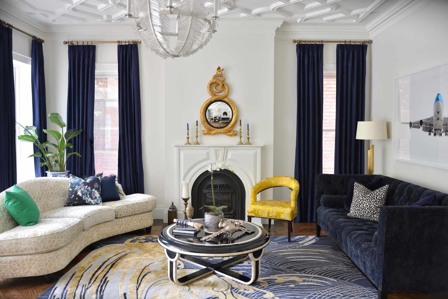 Übergangswohnzimmer von Meredith Heron Design