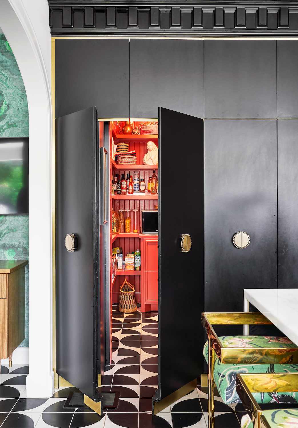 Ideen für Pantry -Türdekoration
