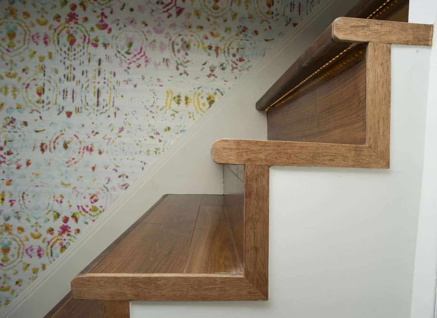 Tapete auf der Treppe